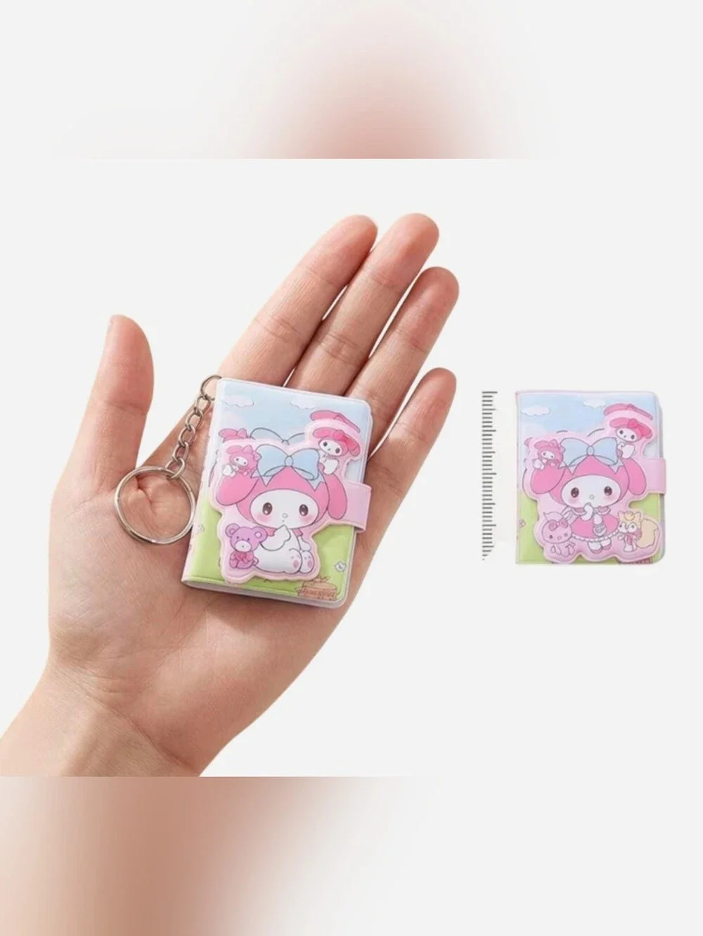 Kuromi Adorable Mini Notebook Keychain NWT/Sealed